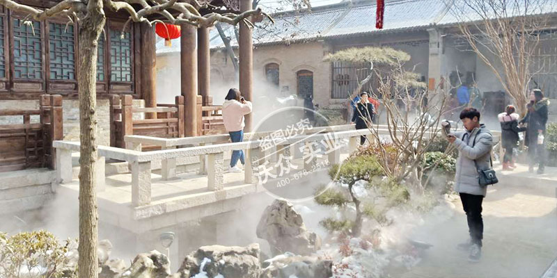 浚縣古城人造霧項目